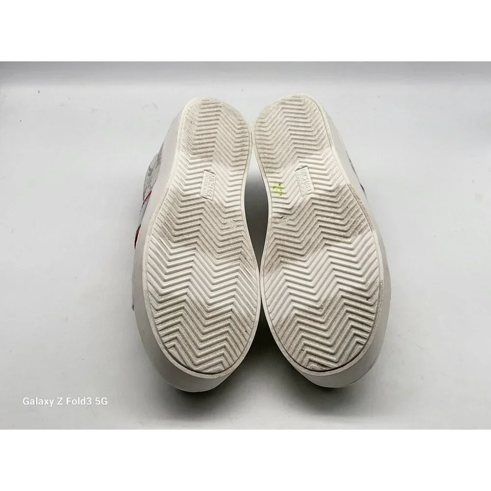 Michael‎ Kors Poppy Embellished Logo Stripe  Womens Sneakers Shoes Size 5 - Picture 7 of 9